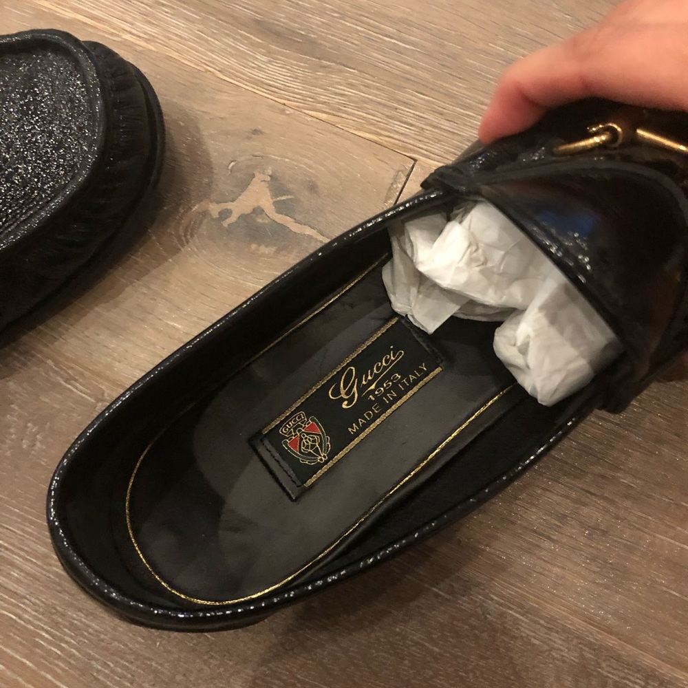 Gucci horsebit loafer, black size 10 - Picture 5 of 7